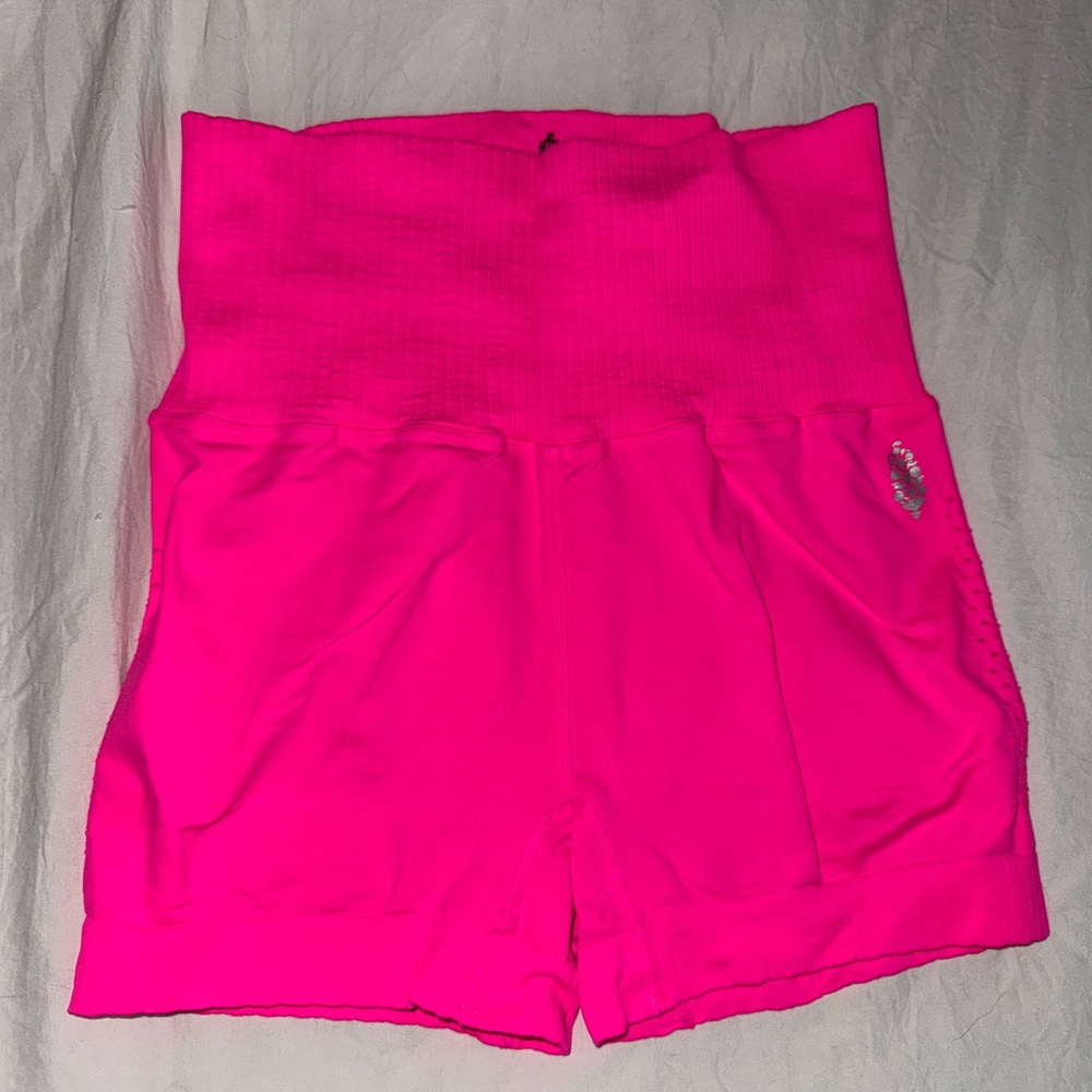 Free people movement Women's Pink High-Waisted Shorts